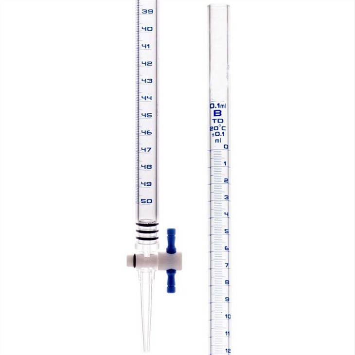 Glass Burette with PTFE Stopcock